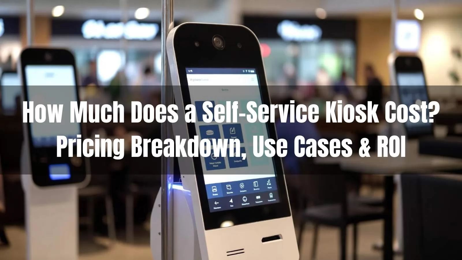 self-service kiosk cost and pricing for commercial businesses